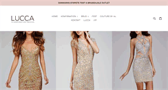 Desktop Screenshot of luccabride.com